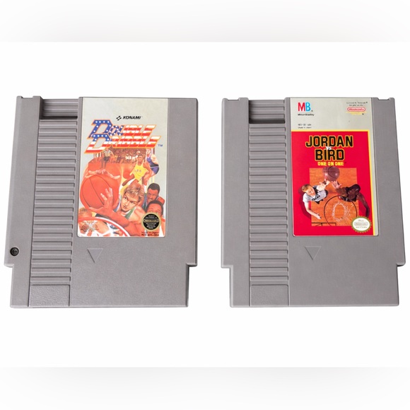 Nintendo Other - Nintendo NES Game Lot of 2 Double Dribble & Jordan vs. Bird One on One
